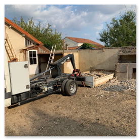 Location de benne Angoulême Cognac Barbezieux Charente